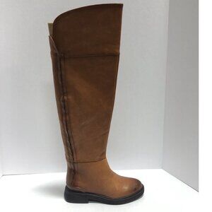 Franco Sarto Brown Over the Knee Boots